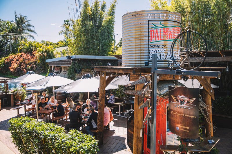 Beer Garden function space at Ricks Garage Palmwoods