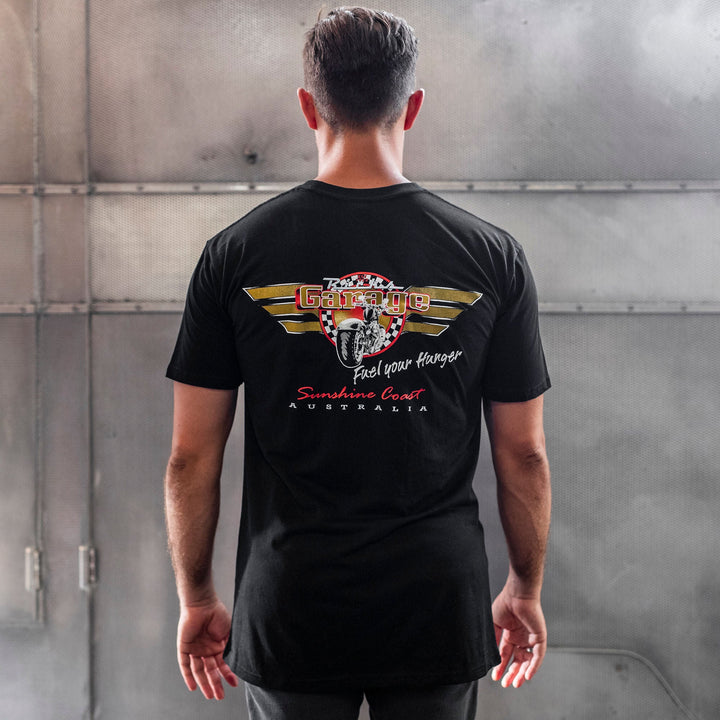 Ricks Original Tee - Ricks Garage Palmwoods