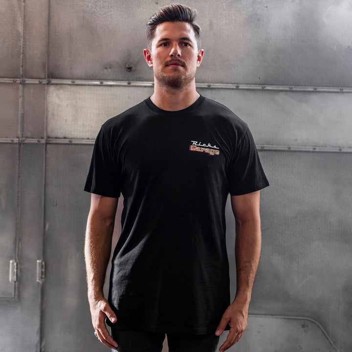 Ricks Original Tee - Ricks Garage Palmwoods