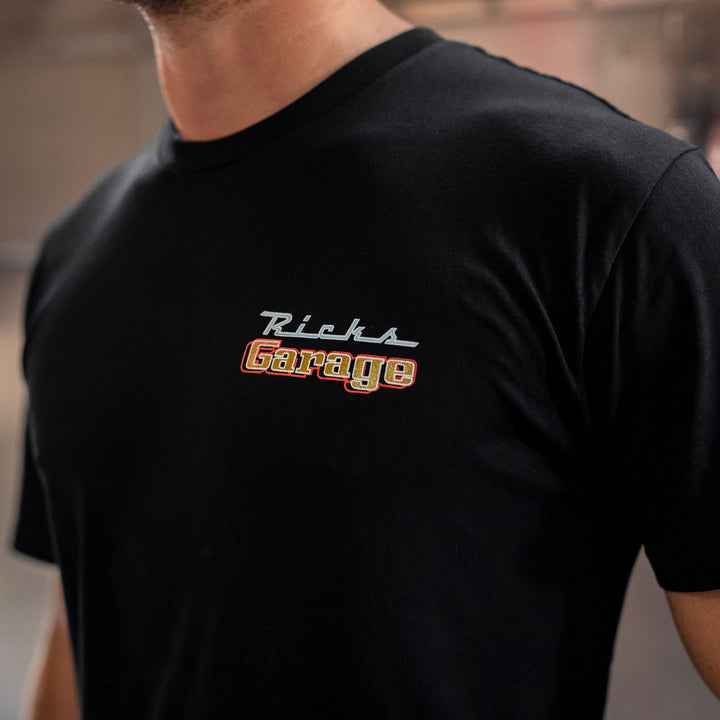 Ricks Original Tee - Ricks Garage Palmwoods